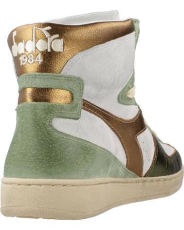 Deportivas de Mujer DIADORA ZAPATILLAS MUJER HERITAGE MODELO ALTO BASKET USED COLOR VERD 70278