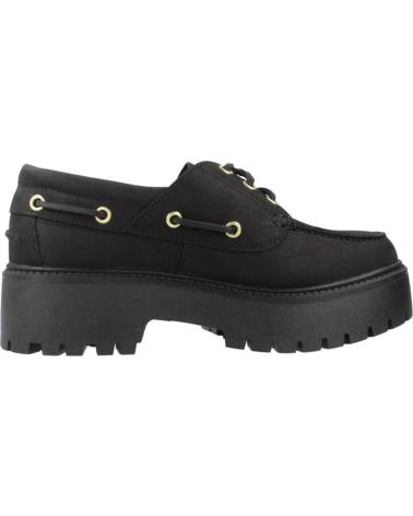 Mocassini TIMBERLAND  per Donna MOCASINES MUJER MODELO STONE STREET BOAT SHOE COLOR NEGRO BL  BLACK