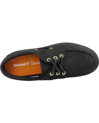 Mocassini TIMBERLAND  per Donna MOCASINES MUJER MODELO STONE STREET BOAT SHOE COLOR NEGRO BL  BLACK