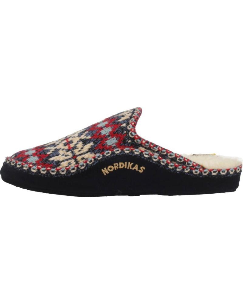 Pantufas NORDIKAS  de Mulher ZAPATILLAS HOGAR MUJER MODELO 1500 COLOR AZUL  MARINO