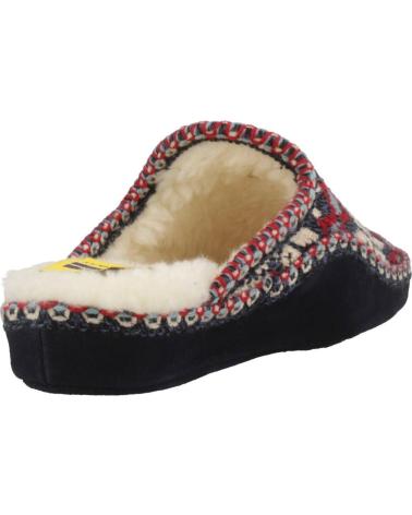 Pantufas NORDIKAS  de Mulher ZAPATILLAS HOGAR MUJER MODELO 1500 COLOR AZUL  MARINO