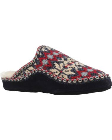 Pantufas NORDIKAS  de Mulher ZAPATILLAS HOGAR MUJER MODELO 1500 COLOR AZUL  MARINO