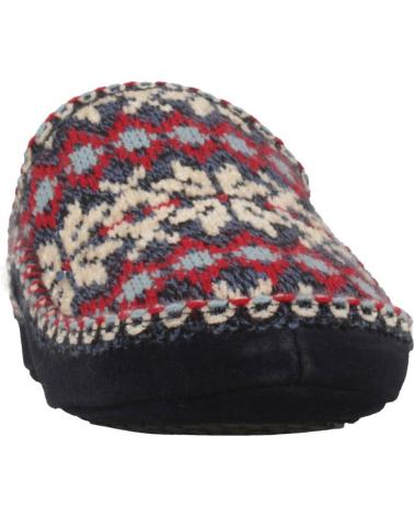 Pantufas NORDIKAS  de Mulher ZAPATILLAS HOGAR MUJER MODELO 1500 COLOR AZUL  MARINO