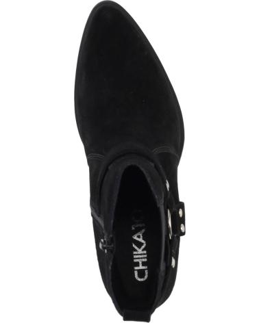 Botines CHIKA10  de Mujer NEREIDA 05  NEGRO-BLACK