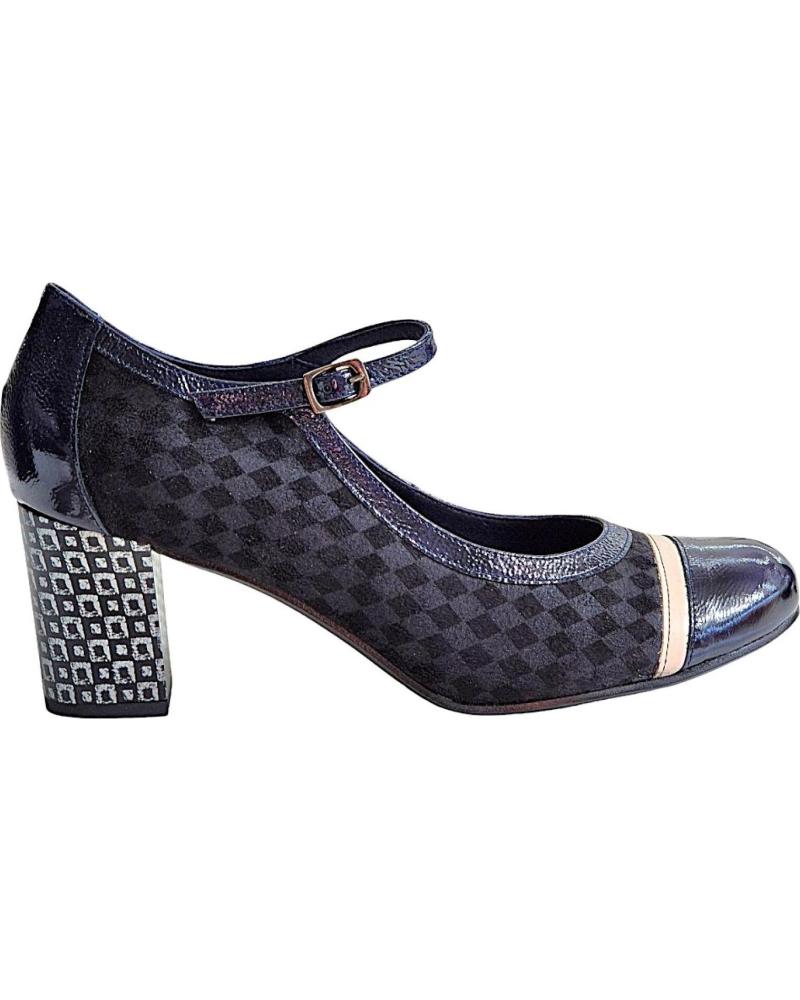Zapatos DORKING  de Mujer ZAPATO DE TACON AZUL  CARCASNAPLASUGA MARINO MARINO PORCELANA