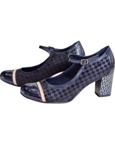 Zapatos DORKING  de Mujer ZAPATO DE TACON AZUL  CARCASNAPLASUGA MARINO MARINO PORCELANA