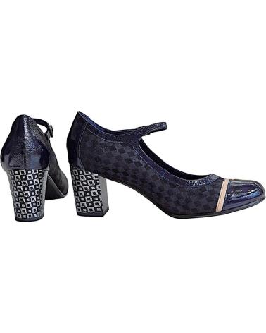 Zapatos DORKING  de Mujer ZAPATO DE TACON AZUL  CARCASNAPLASUGA MARINO MARINO PORCELANA