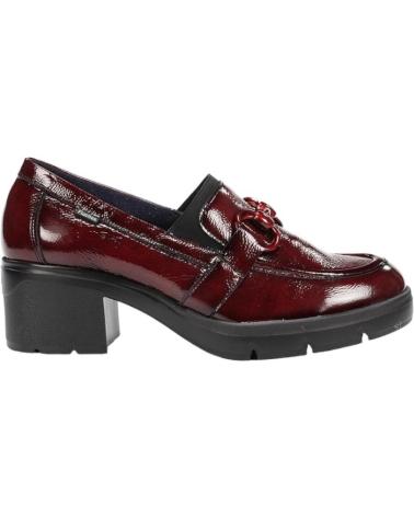 FLUCHOS MOKASSIN FUGAZ F2111 BORDEAUX LACK NAPLACK OPERA MIT ABSATZ NAPLACK OPERA