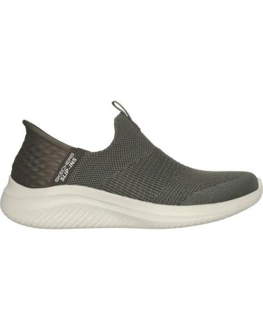 Woman Zapatillas deporte SKECHERS SLIP-INS FLEX 3 SMOOTH STEP  KAKI