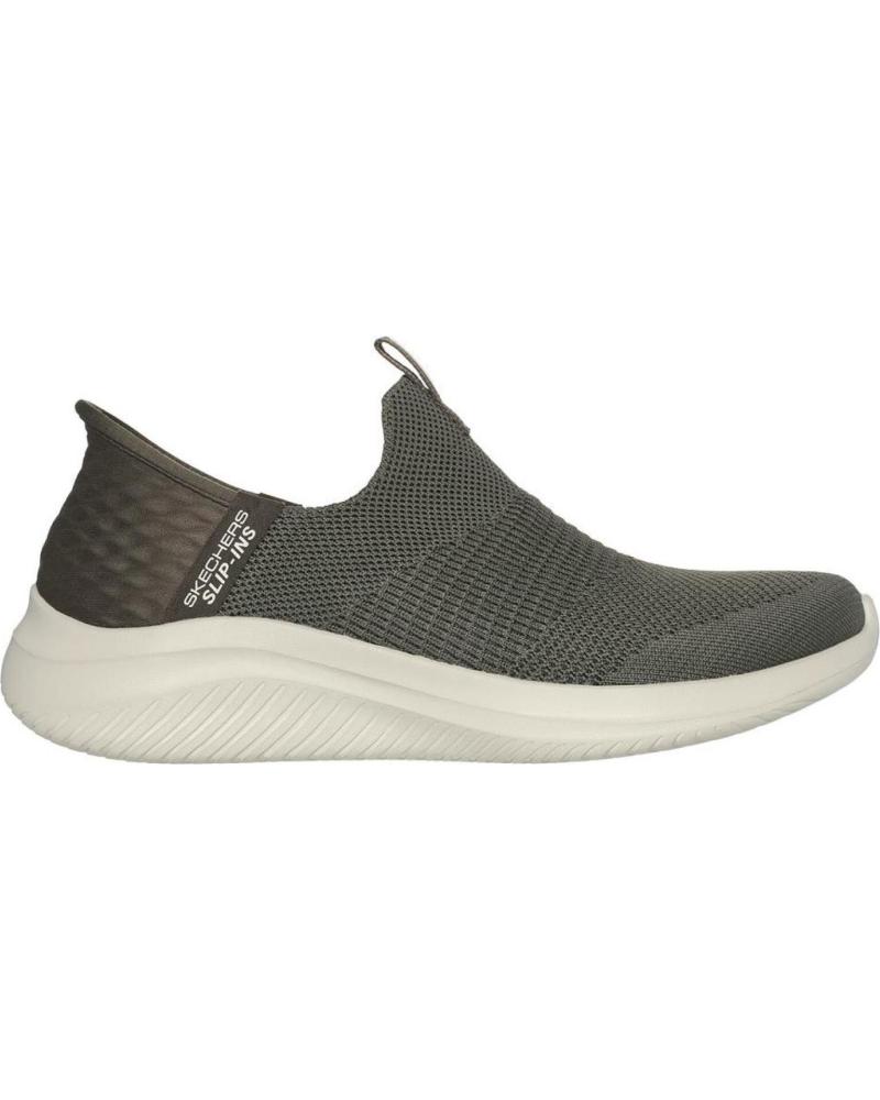 Woman Zapatillas deporte SKECHERS SLIP-INS FLEX 3 SMOOTH STEP  KAKI
