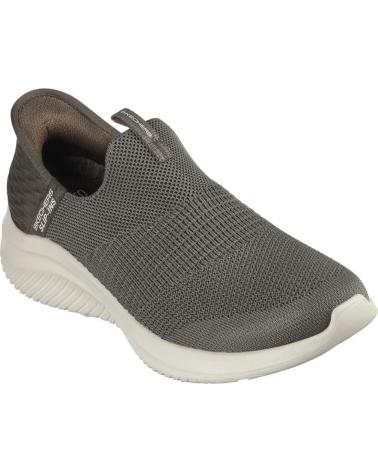 Woman Zapatillas deporte SKECHERS SLIP-INS FLEX 3 SMOOTH STEP  KAKI