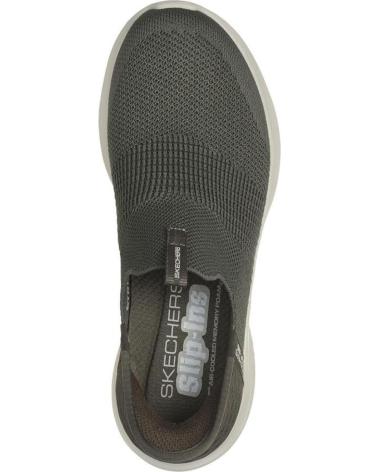 Woman Zapatillas deporte SKECHERS SLIP-INS FLEX 3 SMOOTH STEP  KAKI