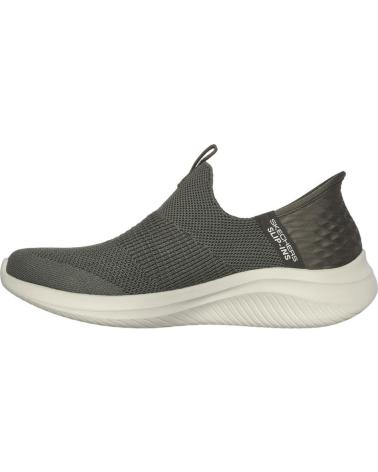 Woman Zapatillas deporte SKECHERS SLIP-INS FLEX 3 SMOOTH STEP  KAKI