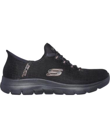 SKECHERS DEPORTIVO MUJER 150128 NEGRO
