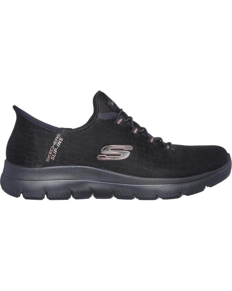 SKECHERS DEPORTIVO MUJER 150128 NEGRO