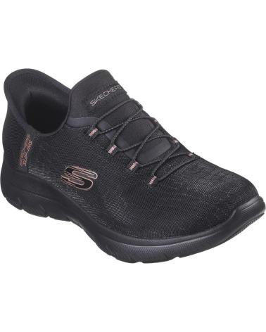 SKECHERS DEPORTIVO MUJER 150128 NEGRO