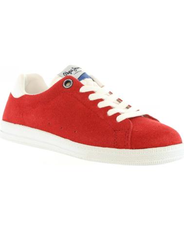 Sneaker für Mädchen und Junge PEPE JEANS PBS30209 MURRAY 245 REDWOOD