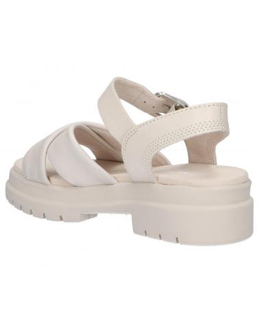 Sandalen für Damen TIMBERLAND A2A9K LONDON VIBE X STRAP WHITE FULL-GRAIN