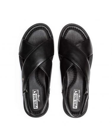 Sandalias de Mujer PIKOLINOS SANDALIAS PIEL NEGRAS BLACK