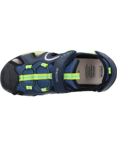 Sandalias de Niño GEOX J250RB 014ME J BOREALIS C4052 DK BLUE-LIME