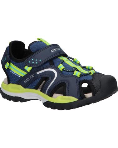 Sandalias de Niño GEOX J250RB 014ME J BOREALIS C4052 DK BLUE-LIME