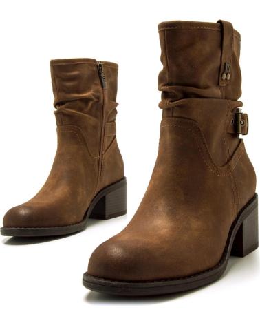 Botines MTNG  de Mujer 59351  MARRóN