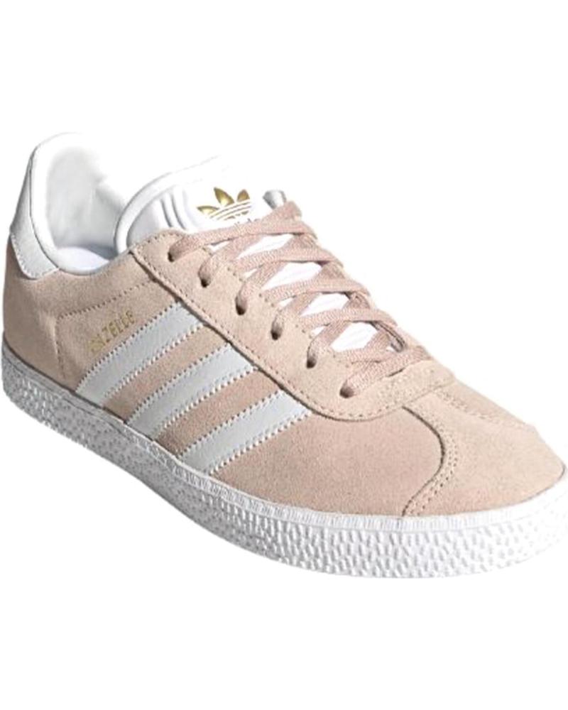 Zapatos De Nina ADIDAS MODELO GAZELLE J PNKTIN FTWWHT MARRoN
