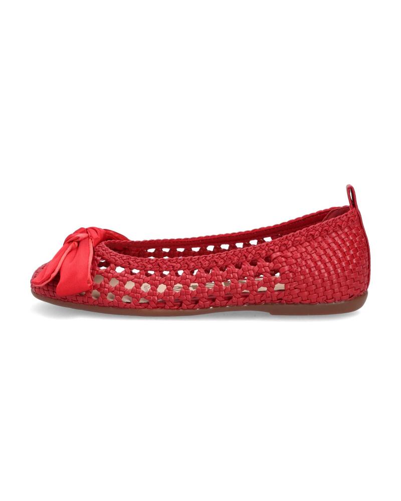 Ballerine De Mujer WONDERS BAILARINA TRENZADA  ROJO