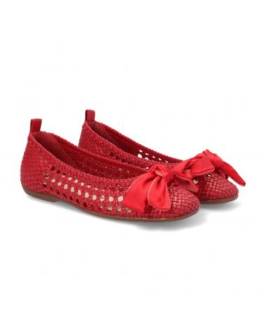 Ballerine De Mujer WONDERS BAILARINA TRENZADA  ROJO
