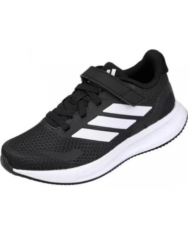 ADIDAS ZAPATILLAS NINO MODELO RUNFALCON 5 EL C COLOR NEGRO BLACK