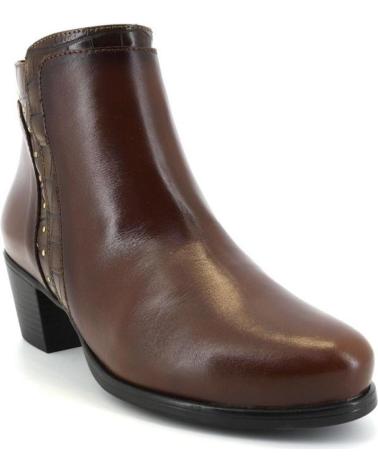 Woman Mid boots DESIREÉ DESIREE NEUS 15 BOTINES CON TACON PARA MUJER COLOR CU  CUERO