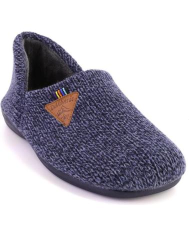 Calzado de casa DEVALVERDE  de Hombre 3529 ZAPATILLAS DE CASA DE HOMBRE  AZUL MARINO