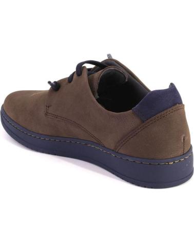 Zapatos PITILLOS  de Hombre 40061 ZAPATOS DE HOMBRE NOBUK  MARRON