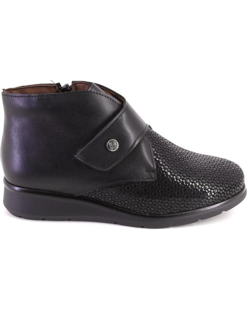 PITILLOS BOTINES MUJER ANCHO ESPECIAL 10013 NEGRO VARIOS COLORES
