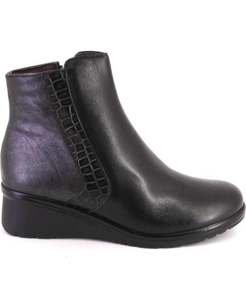 Stiefel PITILLOS  für Damen 10035 BOTINES DE MUJER PIEL  NEGRO
