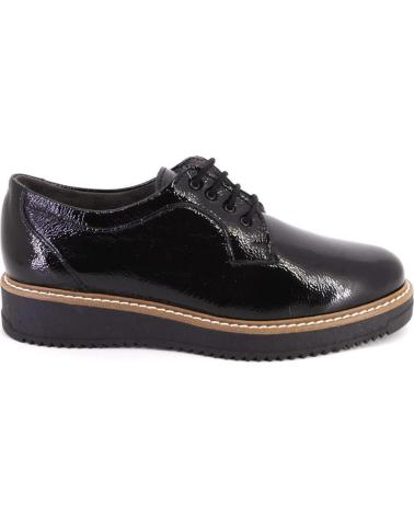 Zapatos PITILLOS  de Mujer 10071 ZAPATOS CON CORDONES DE MUJER  NEGRO