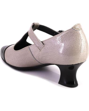 Schuhe PITILLOS  für Damen 10154 ZAPATOS DE MUJER  NEGRO Y BEIGE