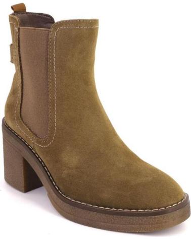 Botins KELARA  de Mulher K31266 BOTINES DE MUJER ANTE SERRAJE  MARRON