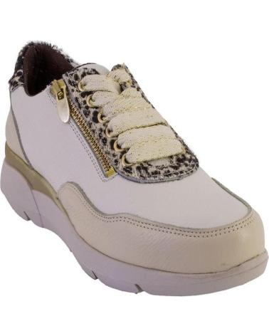 Zapatillas deporte NIVAL  de Mujer DAMA-24 ZAPATILLAS CASUAL DE MUJER PIEL  HIELO