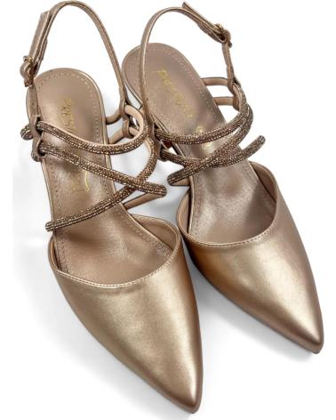 Sandalias TIMBOS  de Mujer SANDALIA TACON FIESTA MUJER TAUPE 130324  VERDE