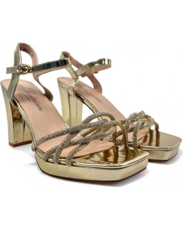 Sandales TIMBOS  pour Femme SANDALIA TACON FIESTA MUJER ORO 130311  AMARILLO