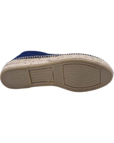 Sneaker RAMONCINAS  für Damen ALPARGATAS ESPARTO CUNA VARIOS 7076  MARINO