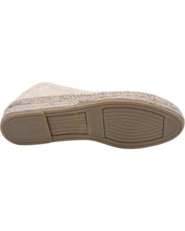 Woman Trainers RAMONCINAS ALPARGATAS ESPARTO CUNA VARIOS 7076  BEIGE
