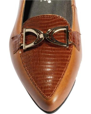 Chaussures PITILLOS  pour Femme ZAPATO MUJER CUERO 1741  CAMEL