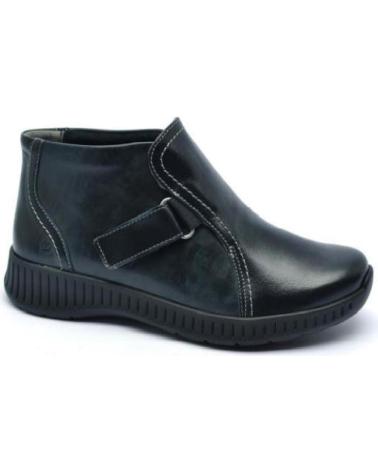 Botines SUAVE BY LEYLAND  de Mujer BOTIN MUJER SUAVE SOLAPA 3305  NEGRO