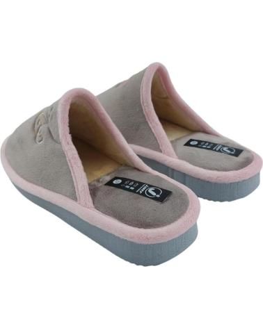 Pantofole JAVER  per Donna ZAPATILLAS OTONO INVIERNO 32-272  GRIS