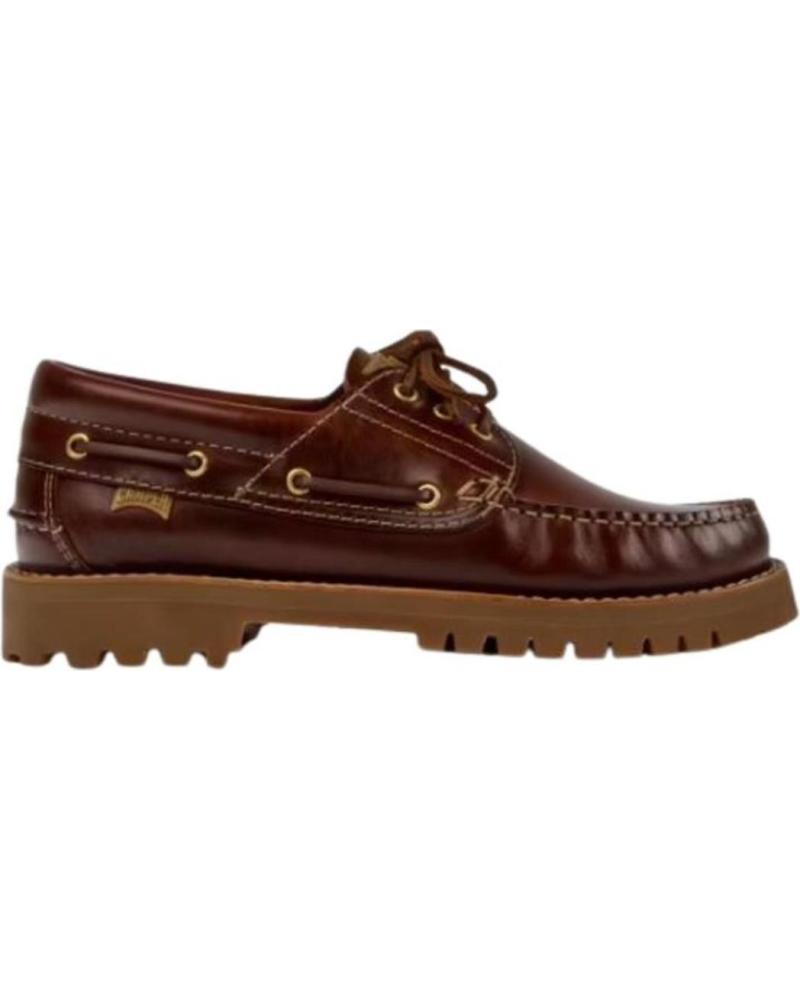 Scarpe CAMPER  per Uomo ZAPATO HOMBRE NAUTICO CUERO 838  CAMEL