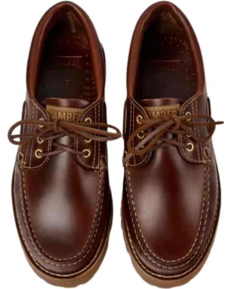 Shoes De Hombre CAMPER ZAPATO HOMBRE NAUTICO CUERO 838 CAMEL