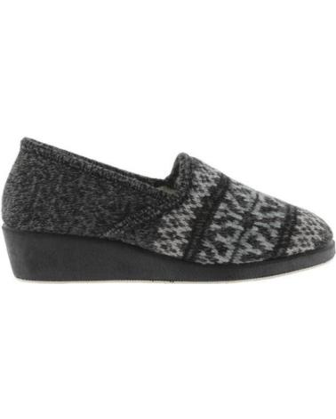 Calzado de casa VICTORIA  de Mujer ZAPATILLAS MUJER WAMBA MORUNA VARIOS 200137  GRIS