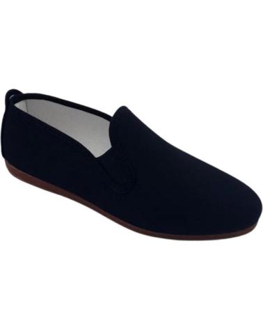 Deportivas JAVER  de Mujer LONA CONFU VARIOS 1002  NEGRO